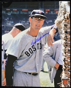 Lot of (10) Ted Williams Signed 16x20 Photos